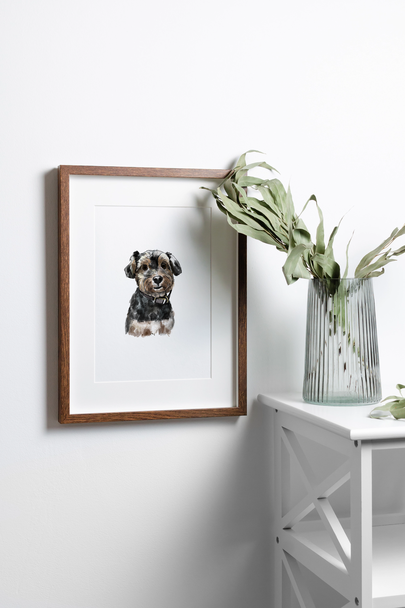 Pet portrait | Bespoke commission | A4 print only