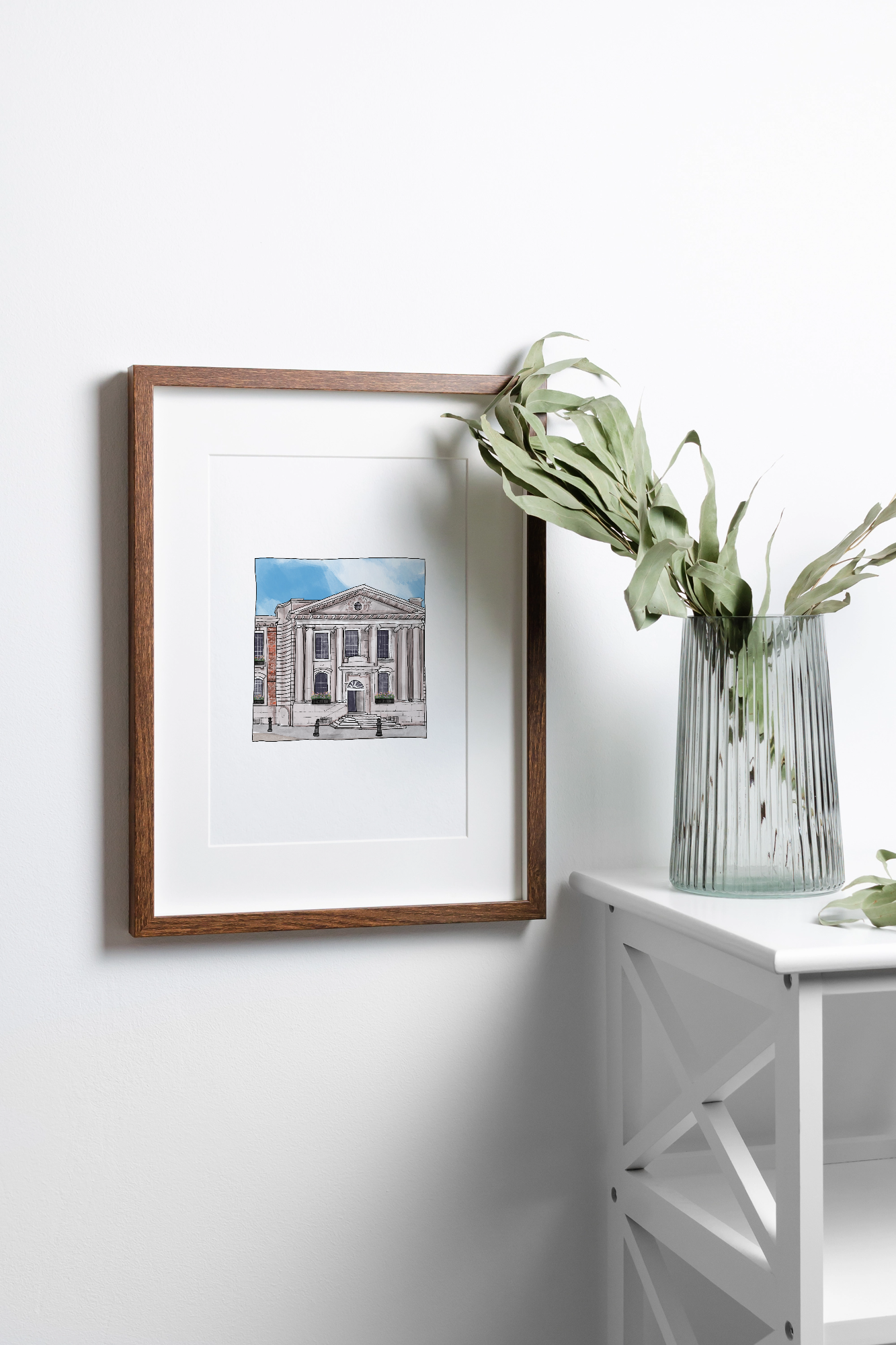 Place portrait | Bespoke commission | A4 print only