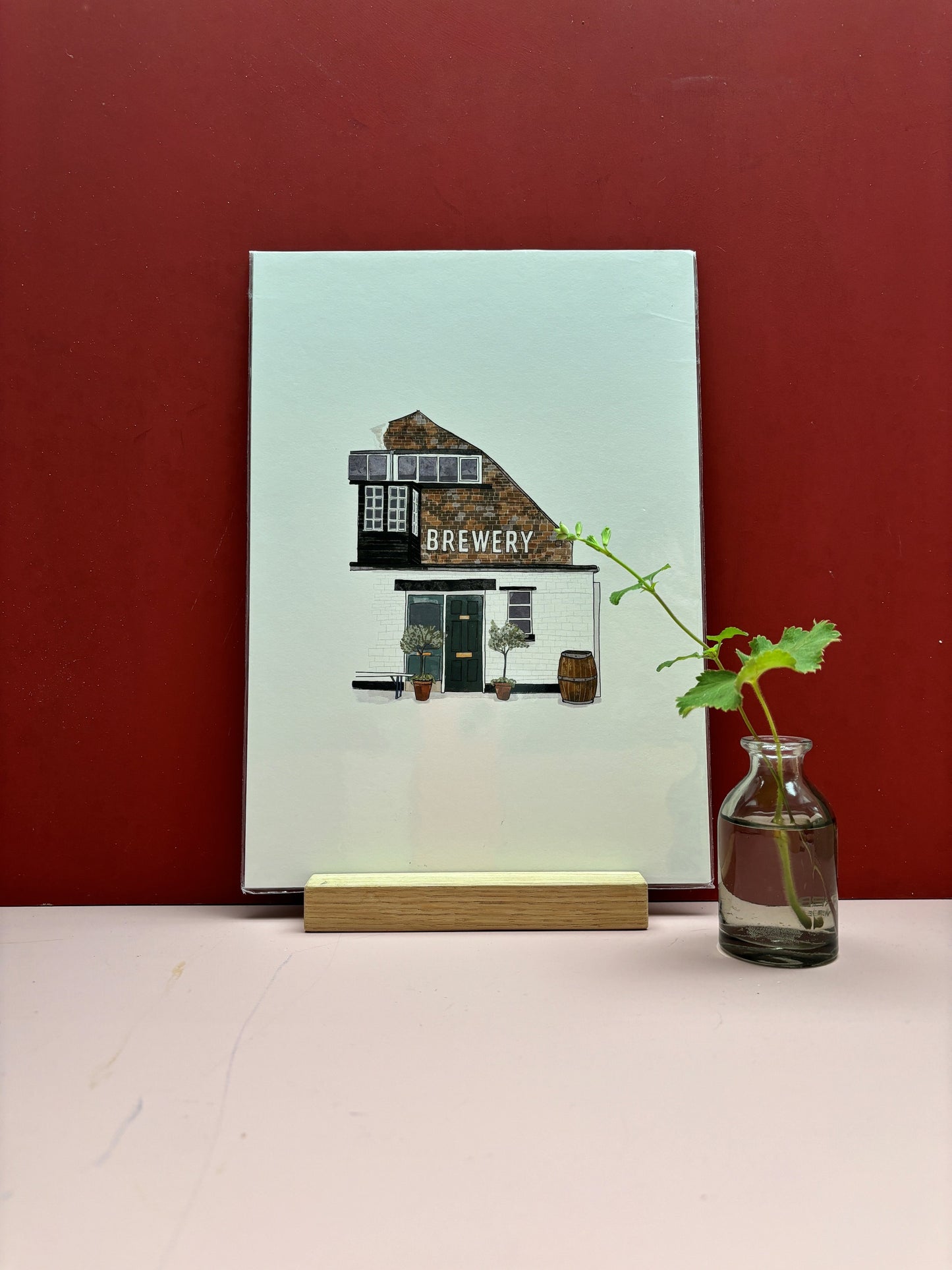 Pilgrim Brewery | A4 Print | Reigate West Street